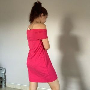 Pink sleeveless Express dress